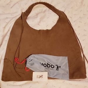 Hobo AUTHENTIC BRAND GREEN SUEDE BAG EUC!!!